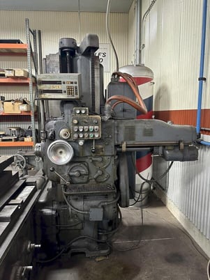 3" DeVlieg #3B-48, horizontal boring mill, 35" x 48" table, 25-1200 RPM, .002 -. 020 IPR - Image 5