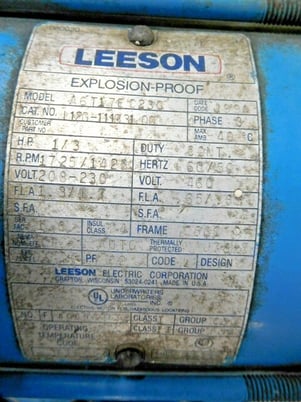 Tema #TA210EK, decanter centrifuge, 3600 RPM, 7.5 HP, 3 phase - Image 10