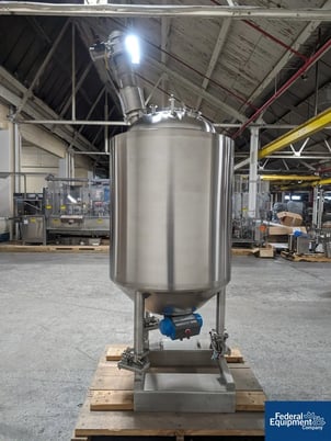 63.4 gallon Highland Stainless Steel Jacketed Tank, 240 Liter, 24" diameter x 30" straight side, dished - Image 4