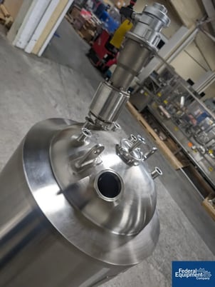 63.4 gallon Highland Stainless Steel Jacketed Tank, 240 Liter, 24" diameter x 30" straight side, dished - Image 6