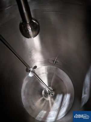 63.4 gallon Highland Stainless Steel Jacketed Tank, 240 Liter, 24" diameter x 30" straight side, dished - Image 8