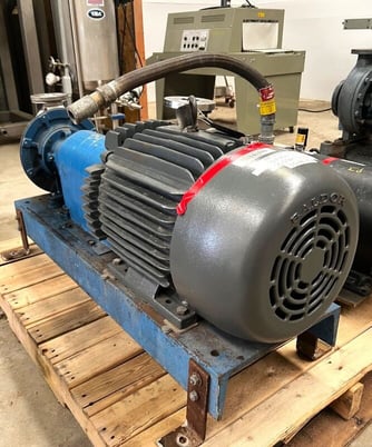 Geiger, Stainless Steel horizontal centrifugal pump, 15 HP motor, 1" inlet x 2" outlet - Image 3