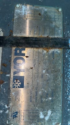 343 HP 3600 RPM York, Frame 447TDZ, ODPBB, 1.0 service factor - Image 2