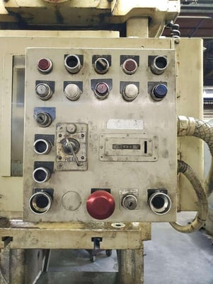 75 Ton, Niagara, OBI press, 8" stroke, 21" Shut Height, 3" ram adj., 90 SPM, 36" x24"bed, air clutch & brake - Image 4