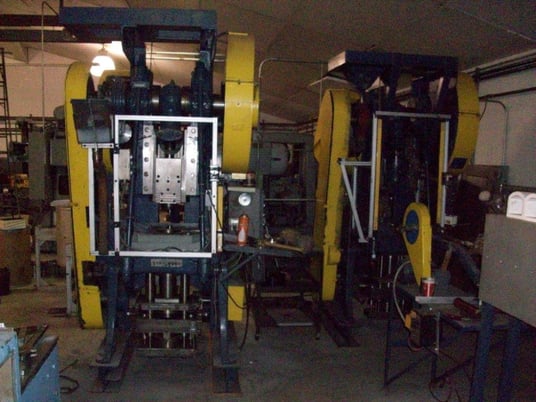 45 & 45 Ton, Johnson, long stroke powder metal presses, new tool heads, $4,500.00 each or OBO - Image 1