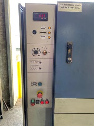 Lissmac #SBM-M1000-B2, Oxide Remover, 39.37" W, 0.04"-0.79" thick, 2" x6" part size, 2012 - Image 4