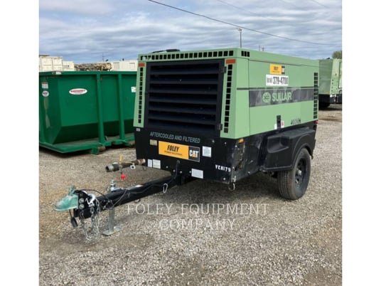 400 cfm, 200 psi, Sullair #400HHAF, portable air compressor, 508 hours ...