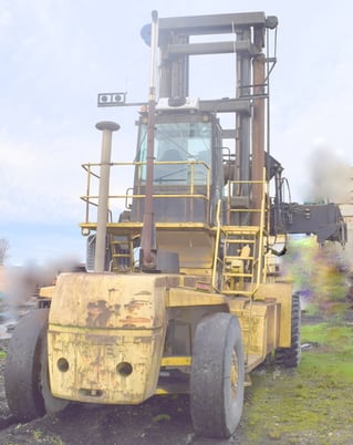 87106 lb. Hyster #H1050E, forklift container handler - container clamp, 32.6" lift height - Image 10