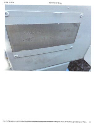 DCE - Torit #UMA252G5WC, with 5 HP fan, completely reconditioned - Image 1