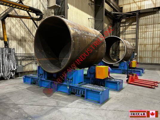 275 Ton, Irizar #WR-250, tank turning rolls, 10 sets available - Image 2