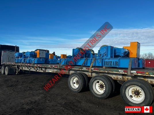 275 Ton, Irizar #WR-250, tank turning rolls, 10 sets available - Image 4