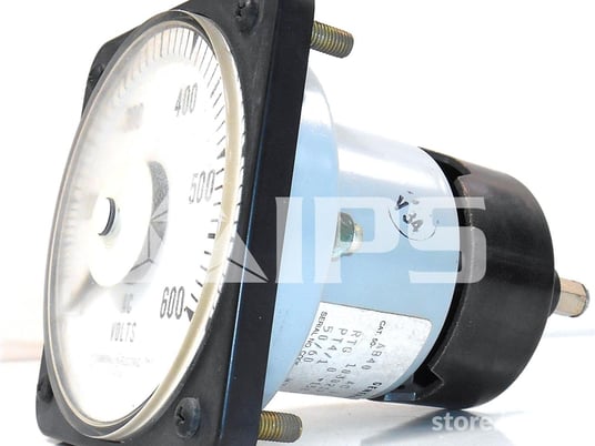 GE Ab-40 AC Volt Meter 0-600v Full Scale, 150 Volts AC Max - Image 3