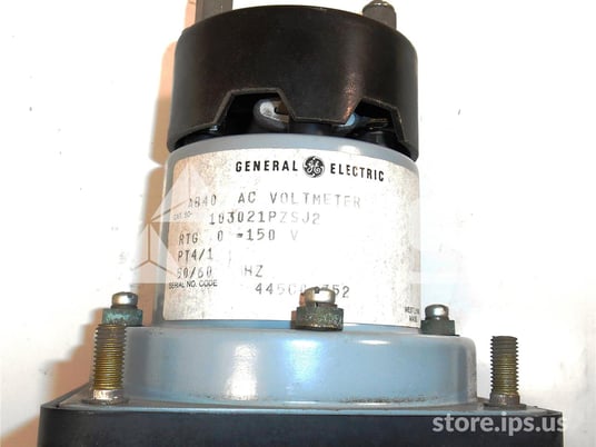 GE Ab-40 AC Volt Meter 0-600v Full Scale, 150 Volts AC Max - Image 4