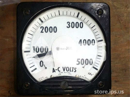 WH Ka-241 AC Volt Meter 0-5000v Full Scale, 120 Volts AC Max - Image 1