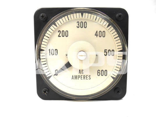 Yokogawa Ab-40 AC Ammeter 0-600 Amps Full Scale, 5 Amps Max - Image 1