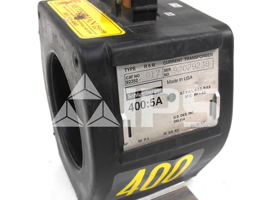 Schl Type R6m Current Transformer 400:5 Window Type - Image 1