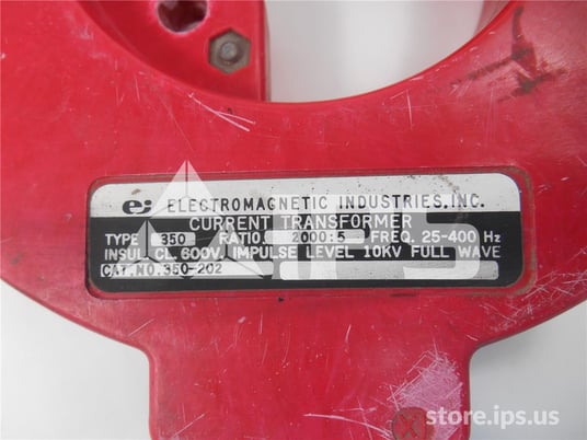 Ei Type 350 Current Transformer 2000:5 For Ds Switchgear, Type Dsm - Image 4