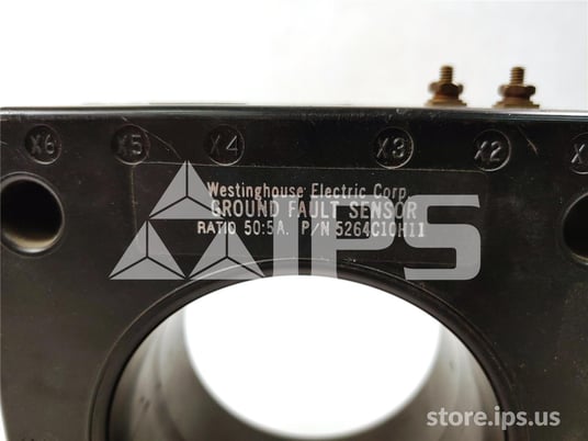 WH Ground Fault Current Transformer 50:5 For Ampgard Switchgear - Image 4