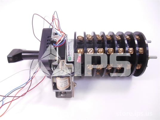 Electroswitch 125 Volts DC Lock Out Relay 6 Stage, Series 24 With Led Lights - Image 1
