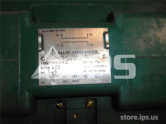 AC Mks-3 Current Transformer 200:5 Bar Type, 15 KV - Image 4
