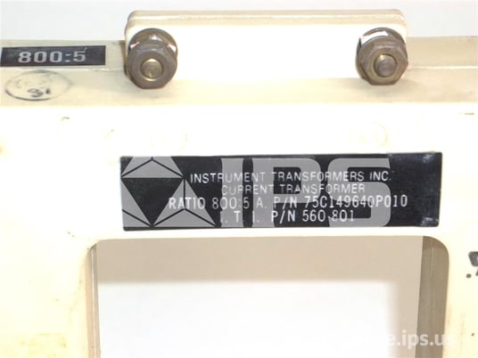 Iti Model 560 Current Transformer 800:5 C10 - Image 3