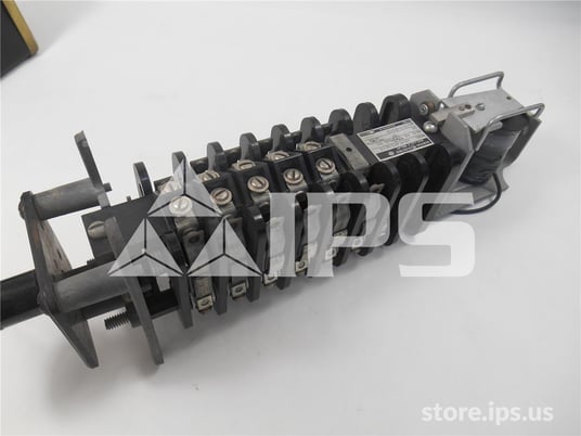 GE 48 Volts DC Hea Lock Out Relay 5 Stage, Oval Handle - Image 3