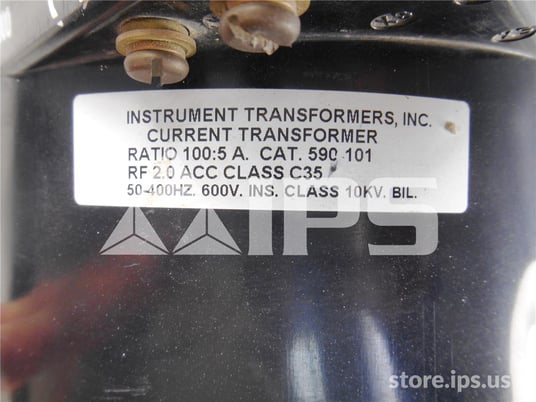 Iti Model 590 Current Transformer 100:5 Unused Surplus C35 - Image 4