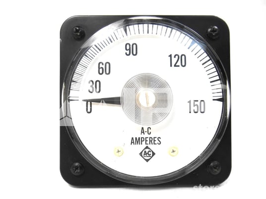 GE Ab-40 AC Ammeter 0-150 Amps Full Scale, 5 Amps Max - Image 1