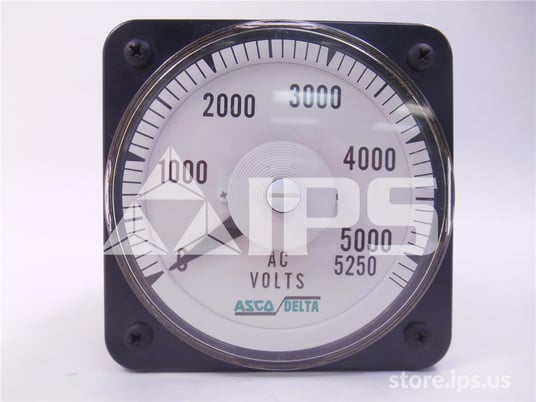 Yokogawa Ab-40 AC Volt Meter 0-5250v Full Scale, 150 Volts AC Max for ...