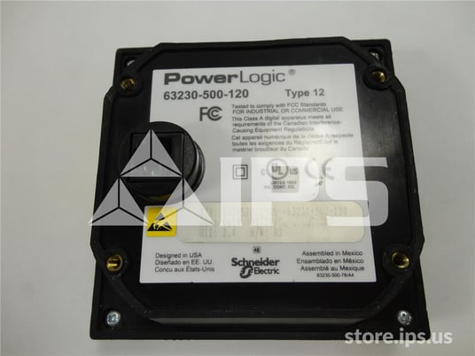 Square D Powerlogic Pm Digital Meter Full Function, Remote Display - Image 3