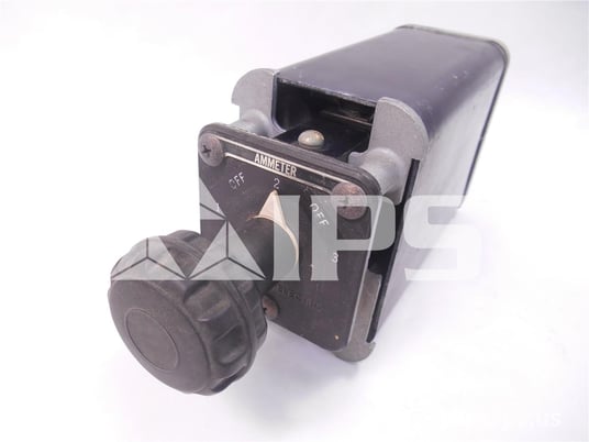 GE Sb-1 AC Ammeter Switch 6 Stage, Knurled Handle - Image 1