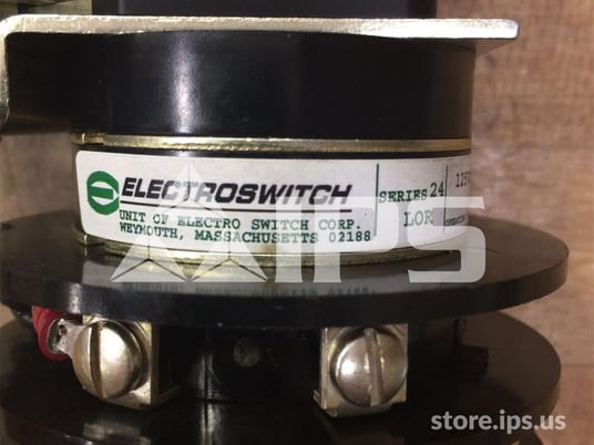 Electroswitch 125 Volts DC Lock Out Relay Unused Surplus 6 Stage, Series 24 - Image 3
