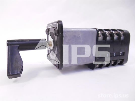 GE Sbm Auto/manual Selector Switch 4 Stage, Pistol Grip Handle - Image 1