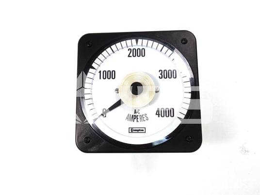 Crompton Switchboard AC Ammeter New 0-4000 Amps Full Scale, 5 Amps Max - Image 1
