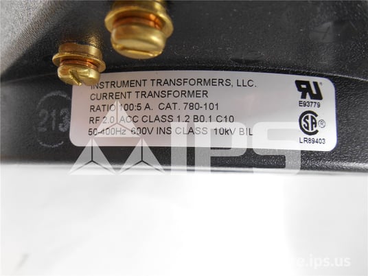Iti Model 780 Current Transformer 100:5 Unused Surplus C10 - Image 3