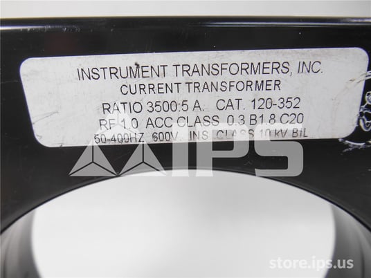 Iti Model 120 Current Transformer 3500:5 Unused Surplus C20 - Image 2