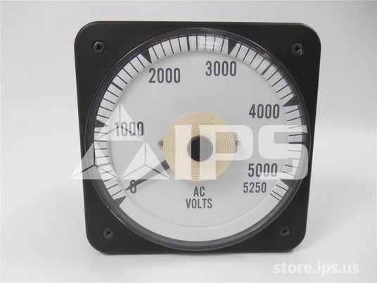 Crompton Switchboard AC Volt Meter 0-5250v, 150 Volts AC Max - Image 1