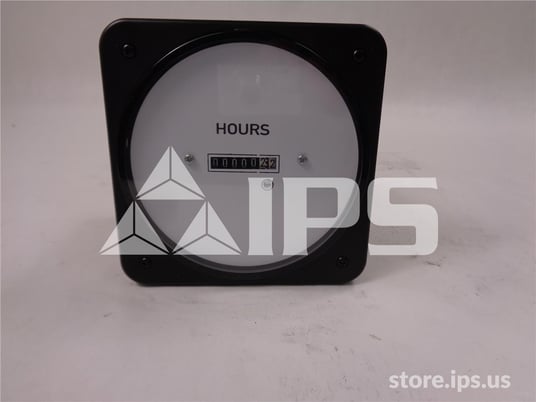 Crompton Switchboard Hour Meter New 110-130vac, Hours Tenths Hundredths Scale - Image 1