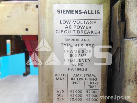 800 Amps Sa Rlx-800 Mo/do Parts Unit - Image 2