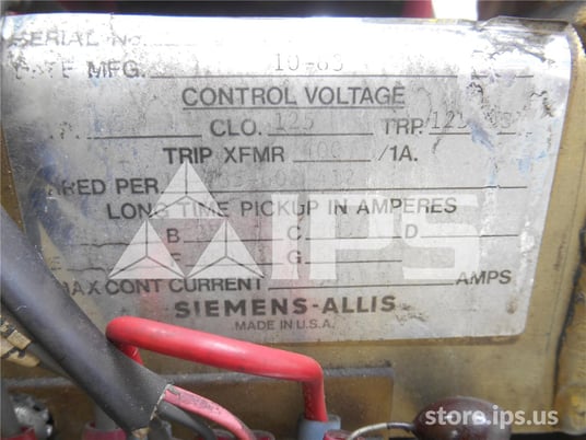 800 Amps Sa Rlx-800 Mo/do Parts Unit - Image 4