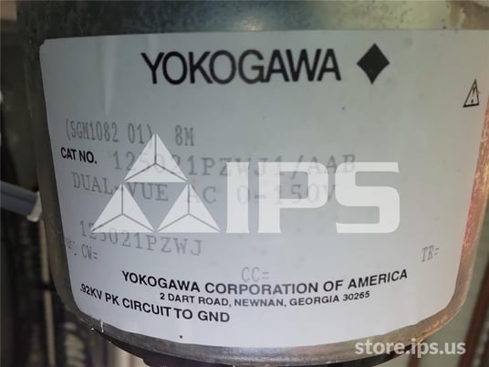 Yokogawa Dual-vue Digital / Analog AC Kilovolt Meter 0-9 KV Full Scale, 150 Volts AC Max, Blue Led Display - Image 2