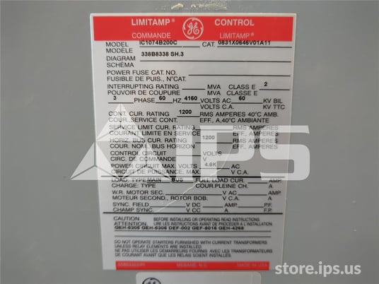 1200 Amps GE Ic1074b Load Break Switch Limitamp 5 KV 61k Amps - Image 5