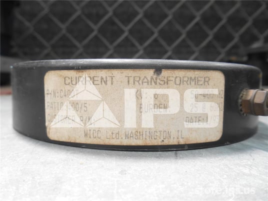 Wicc Current Transformer 400:5 0.6 KV - Image 1