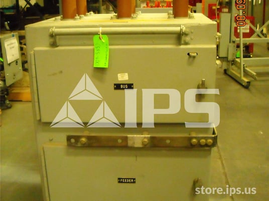 GE Ground And Test Device, 1200 Amps For Magne-blast, 15 KV 500mva, Manual, Line And Load - Image 3