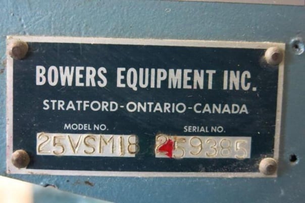 25 HP Bowers #25VSM118, dispersers - Image 6