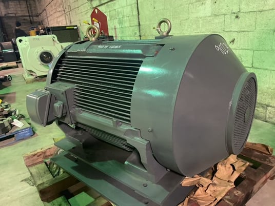 350 HP 1800 RPM Teco Westinghouse, Frame 5808B, TEFC BB, 2300/4160 ...