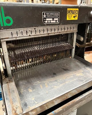 Van Lierde-Boons #VL-40-3/6, bread slicer, Nr. 92x004, 3/4 HP, F1, 115-220 V. - Image 3