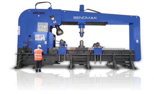 5/16" x 78" Bendmak #FMB8X2000, Flanging Machine, control panel, automatic flanging mode, variable speed - Image 1