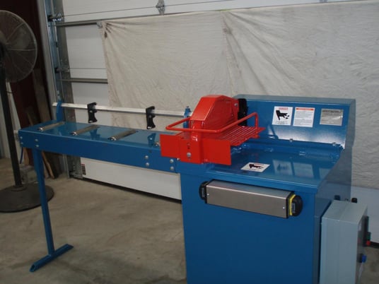 2" x 12" Crosscut Solutions #CS18P, pneumatically operated cut-off saw, NEW - Image 2