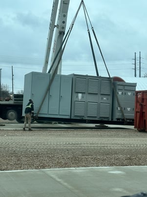 3000/4000 KVA 13800 Delta Primary, 415/240 Secondary, Siemens, dry-type substation transformer, 2022 - Image 1